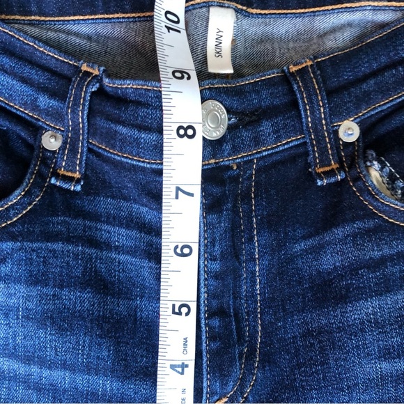 Rag & Bone Jeans Womens 28 Kensington Skinny Dark Wash Denim 28x29 - Picture 11 of 11